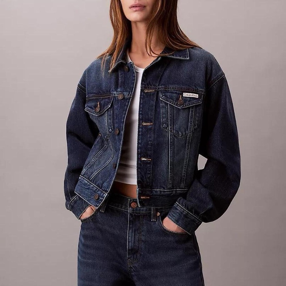 Calvin Klein 90s Denim Trucker Jacket